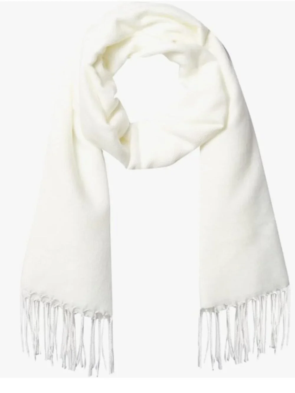 Amazon Essentials Women's Blanket Scarf in Ivory